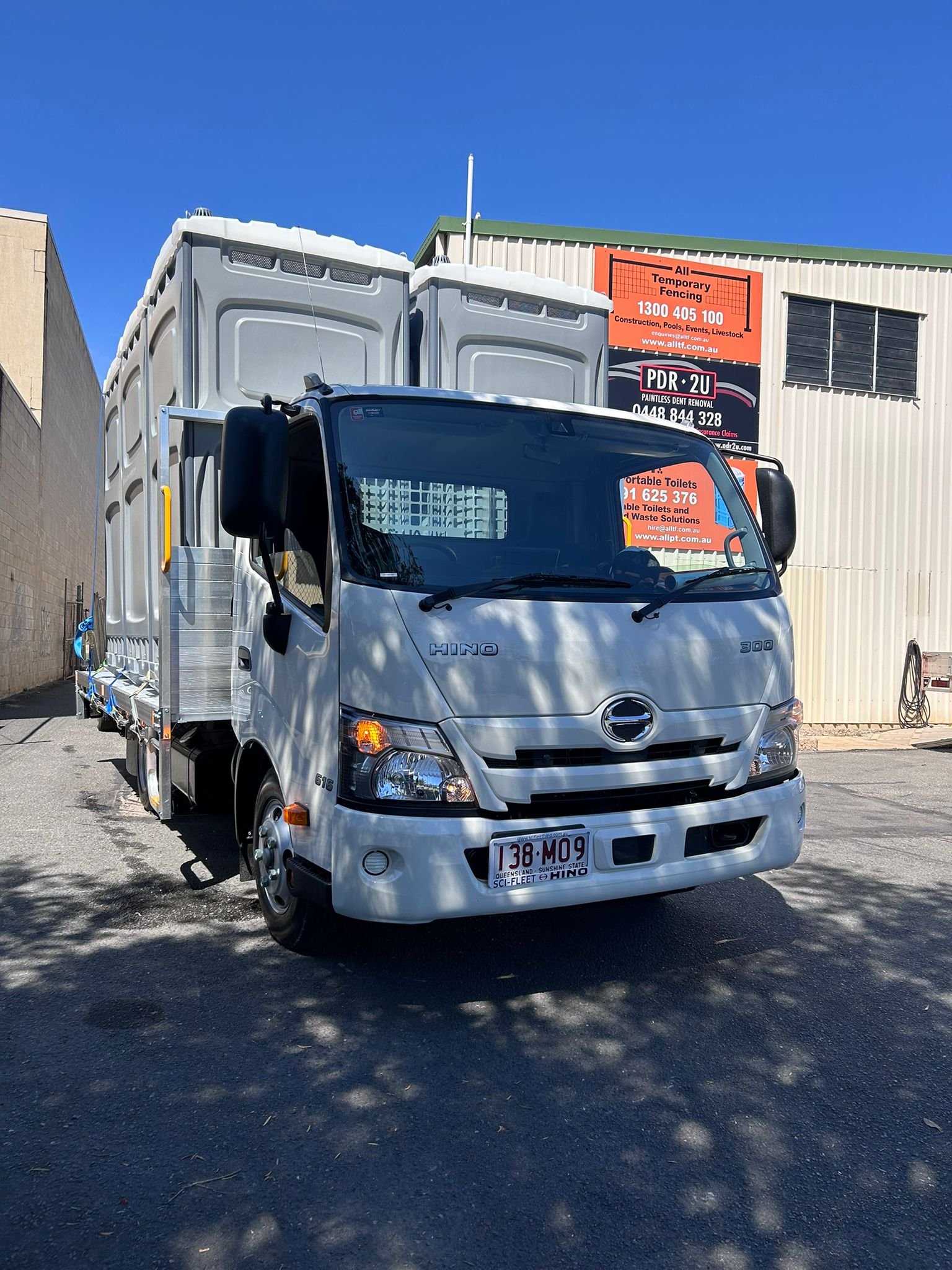 Portable toilet hire for events