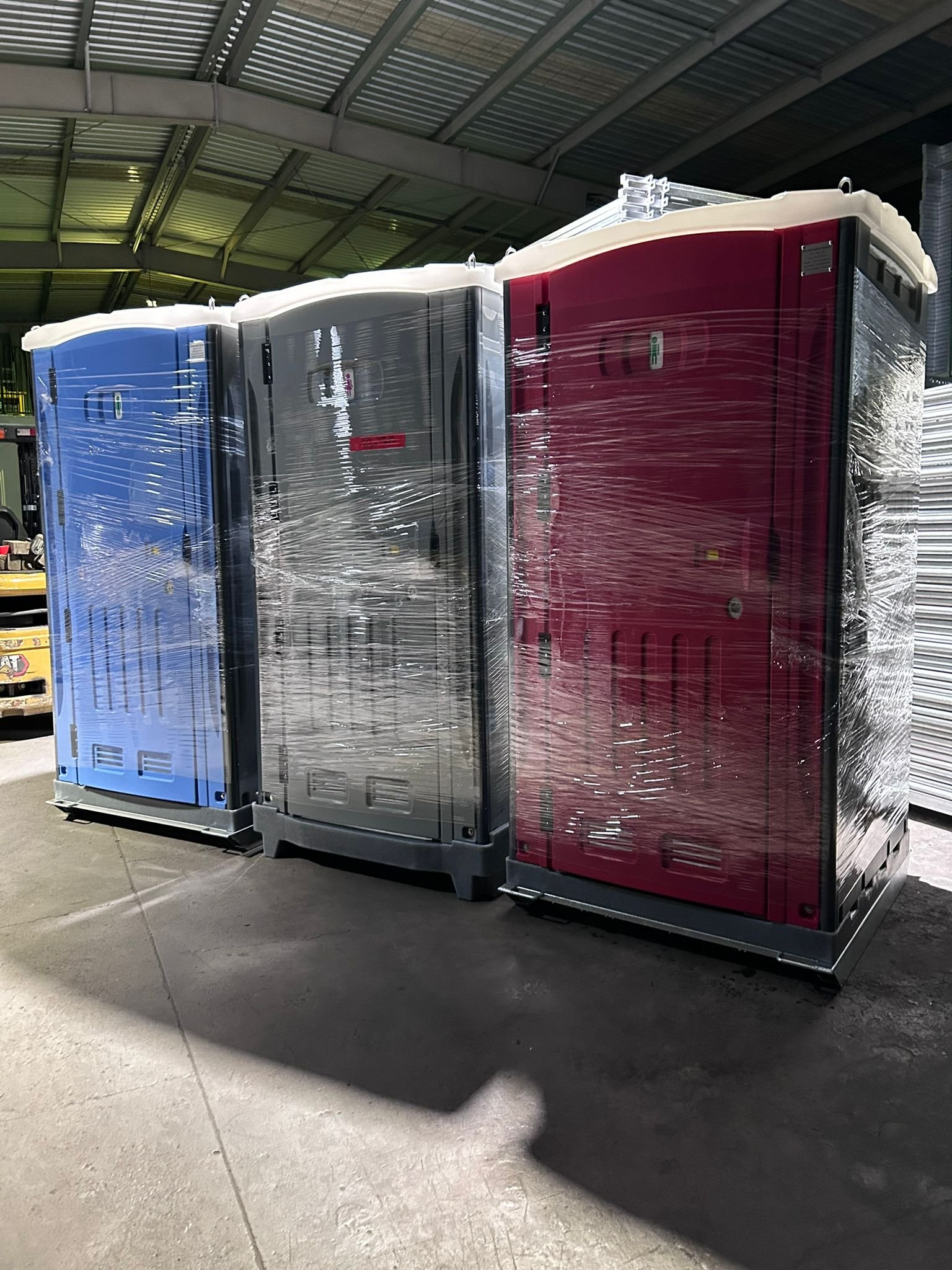 Portable toilets