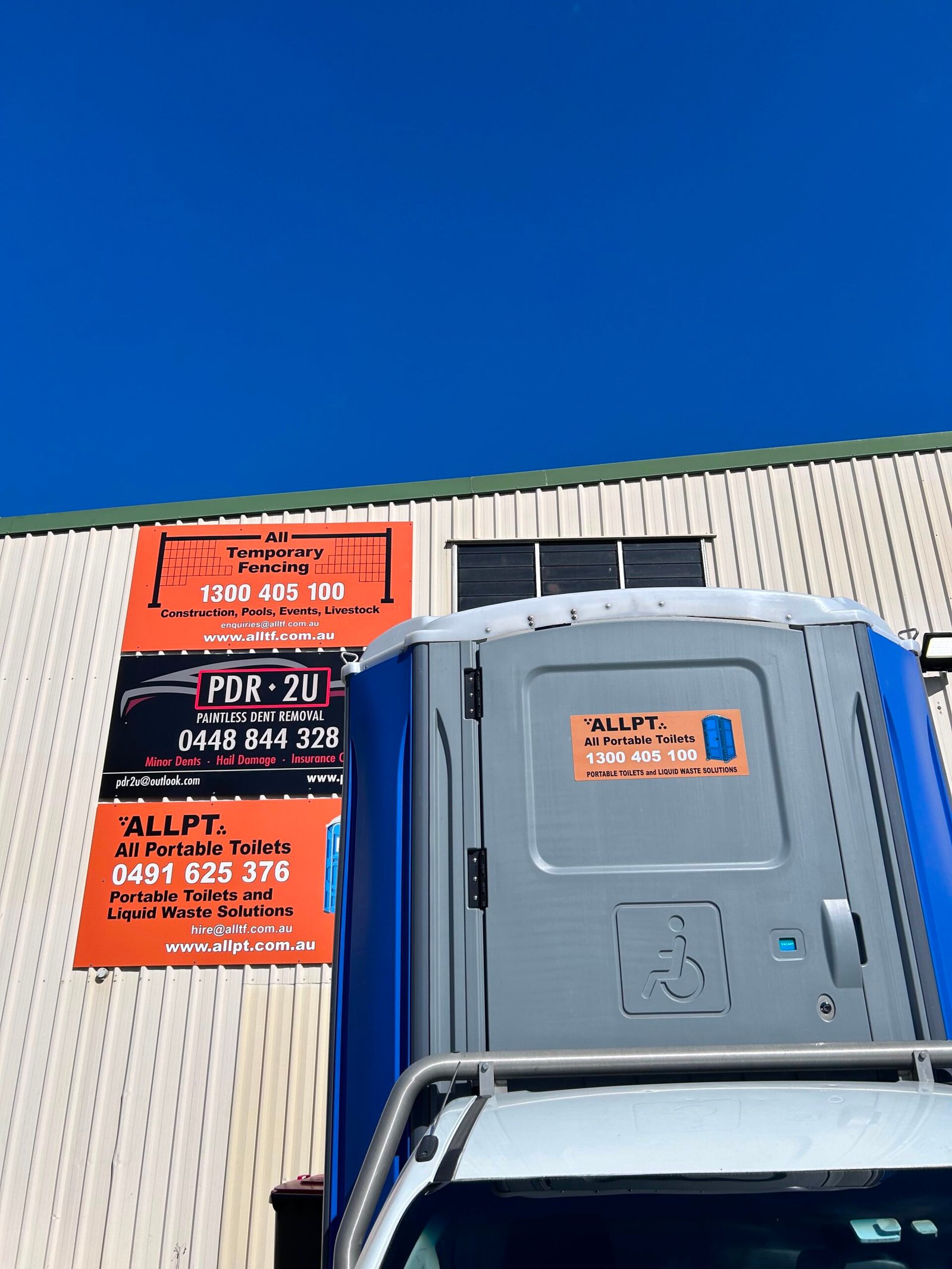 All Portable Toilets customer support